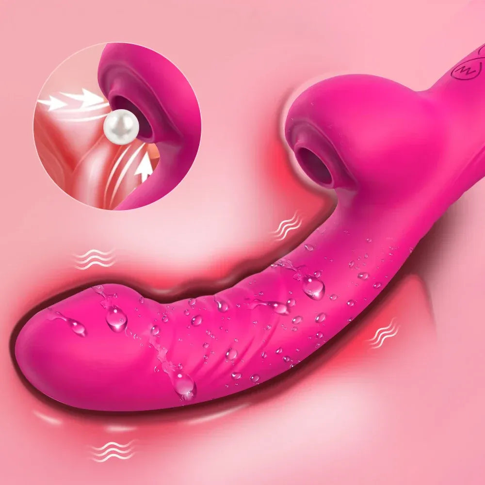 2 In 1 Clit Sucker G Spot Stimulator