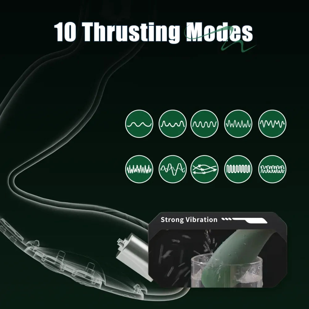 20 Mode Remote Control Anal Vibrator For Men