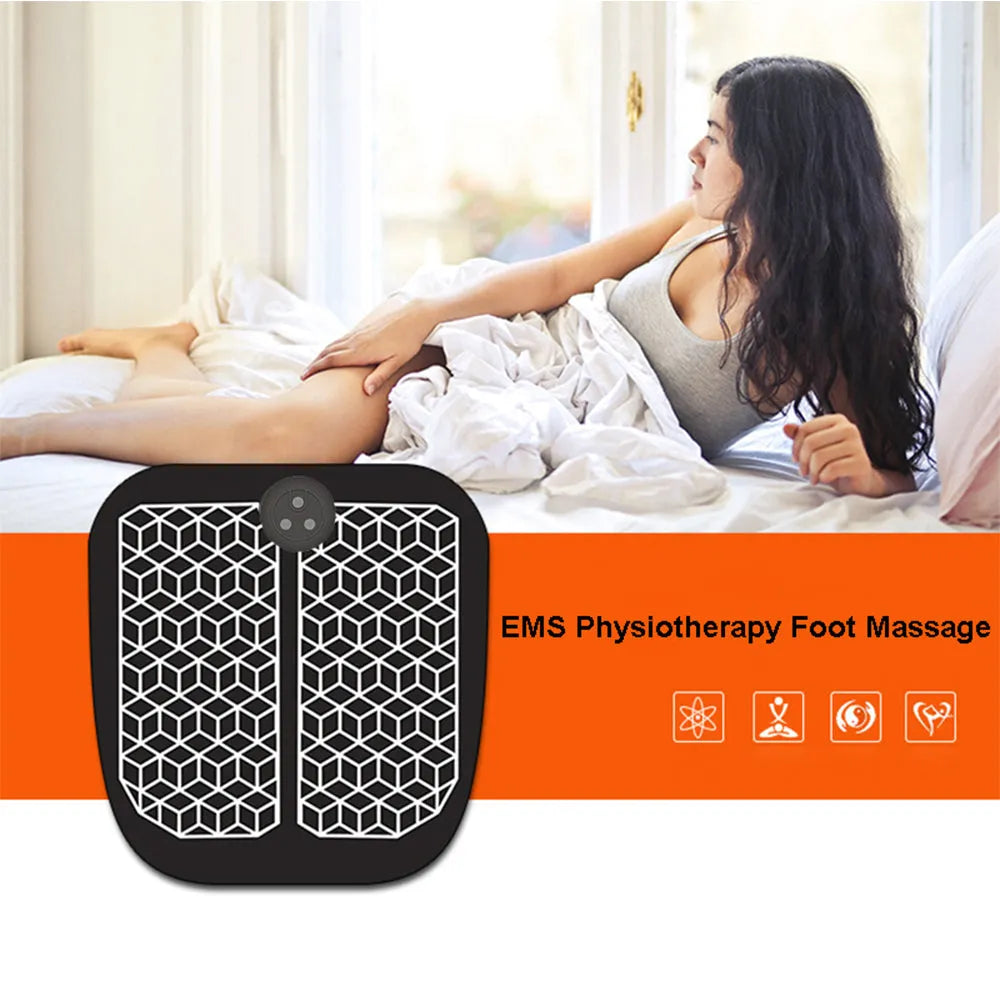 Vibe Geeks EMS Physiotherapy Foot Massager Mat - USB