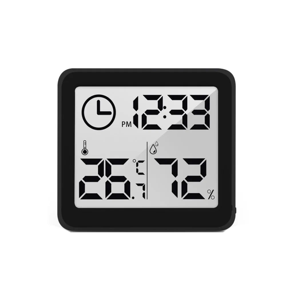 Vibe Geeks Thermometer and Humidity Monitor with 3.2” LCD