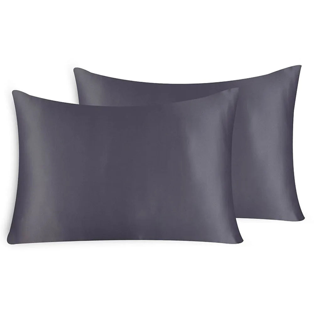 Vibe Geeks 2 pcs Mulberry Silk Pillow Cases in Various