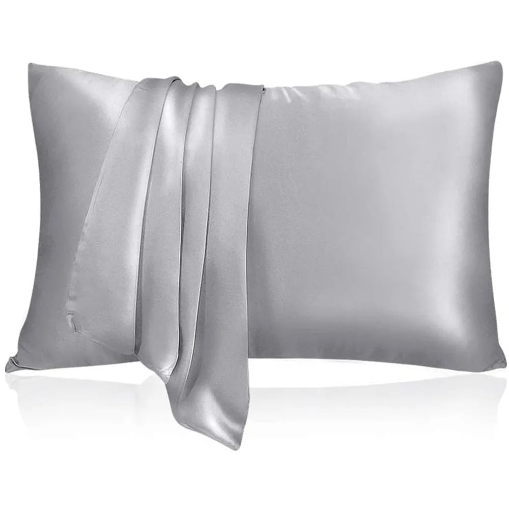 Vibe Geeks 2 pcs Mulberry Silk Pillow Cases in Various