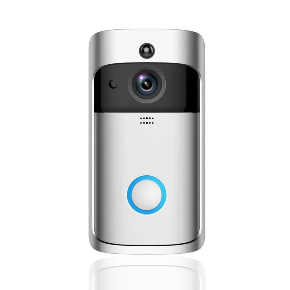 Vibe Geeks HD Smart WiFi Security Video Doorbell - Battery