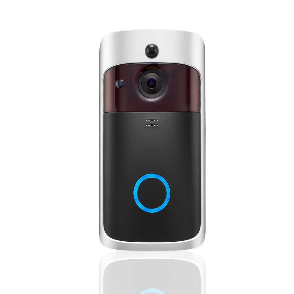 Vibe Geeks HD Smart WiFi Security Video Doorbell - Battery