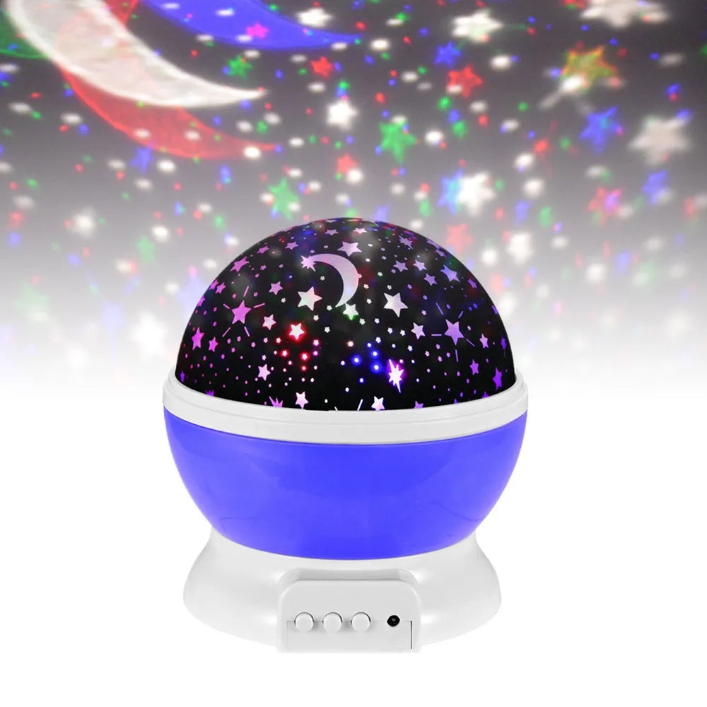 Vibe Geeks Unicorn Starry Sky Projector in 4 Colors - USB