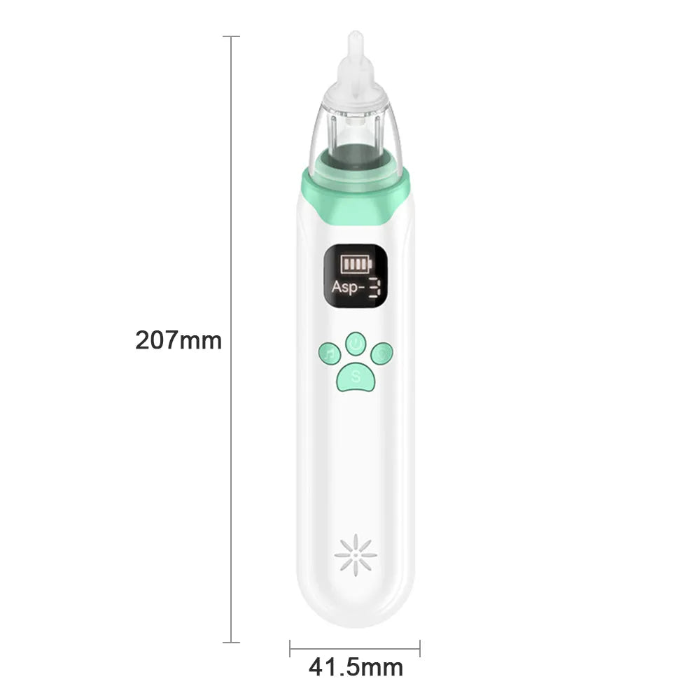 Vibe Geeks USB Rechargeable Baby Nasal Aspirator Nose