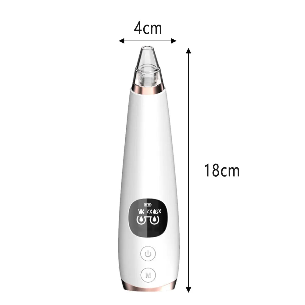 Vibe Geeks 6 Nozzle Electric Acne Pimple Blackhead Remover