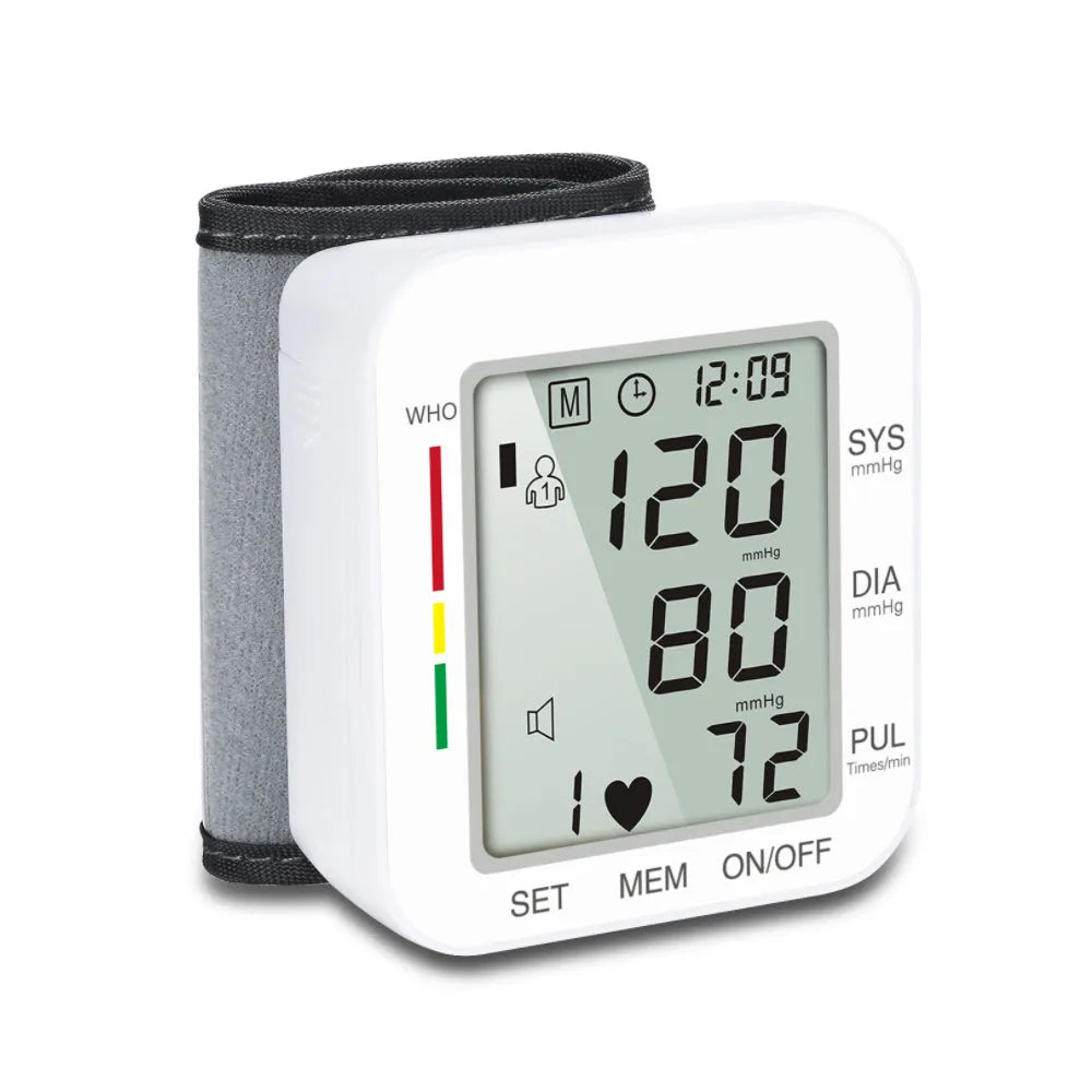 Vibe Geeks Digital Automatic Wrist Blood Pressure Monitor