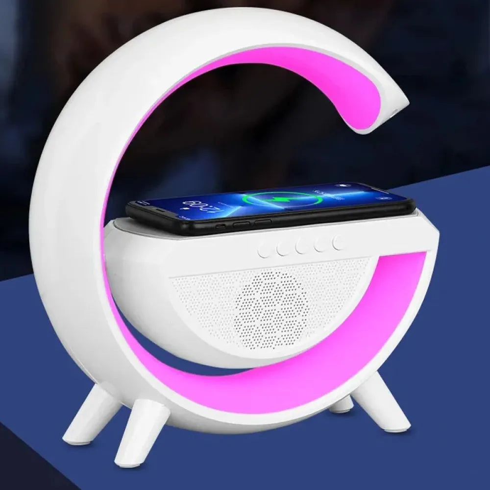 Vibe Geeks Atmosphere Light Wireless Speaker and Charger