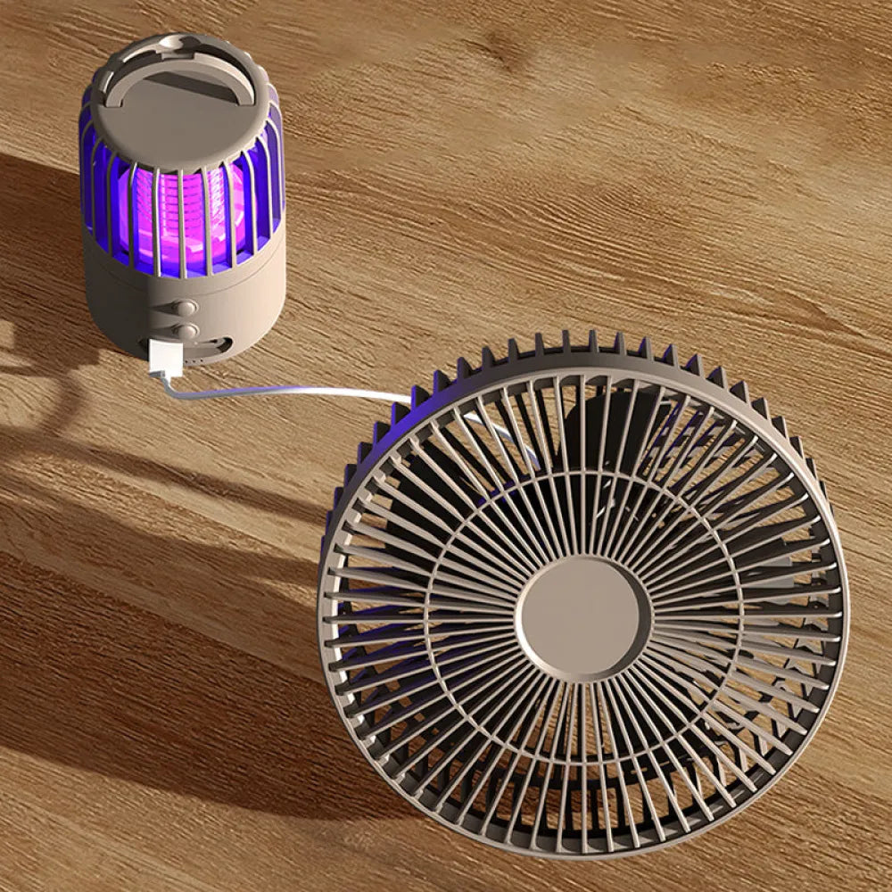 Vibe Geeks Portable Outdoor Cooling Fan and Mosquito Killer
