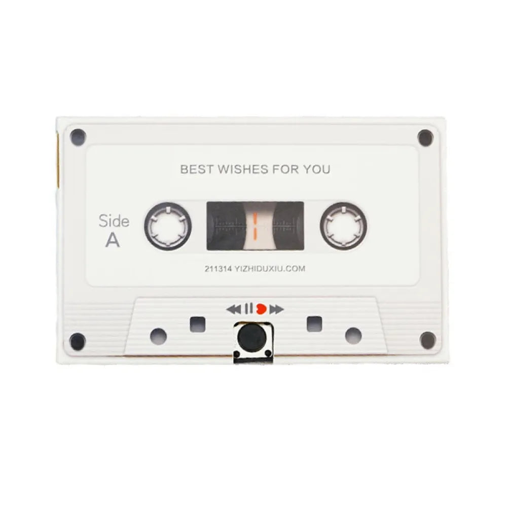 Vibe Geeks Old Fashioned Tape Retro Voice Message and Short