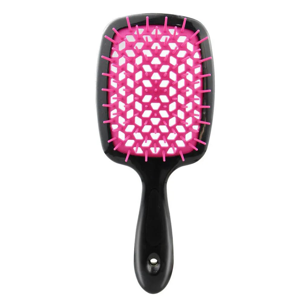 Vibe Geeks Anti - static Massage Detangling Hair Brush