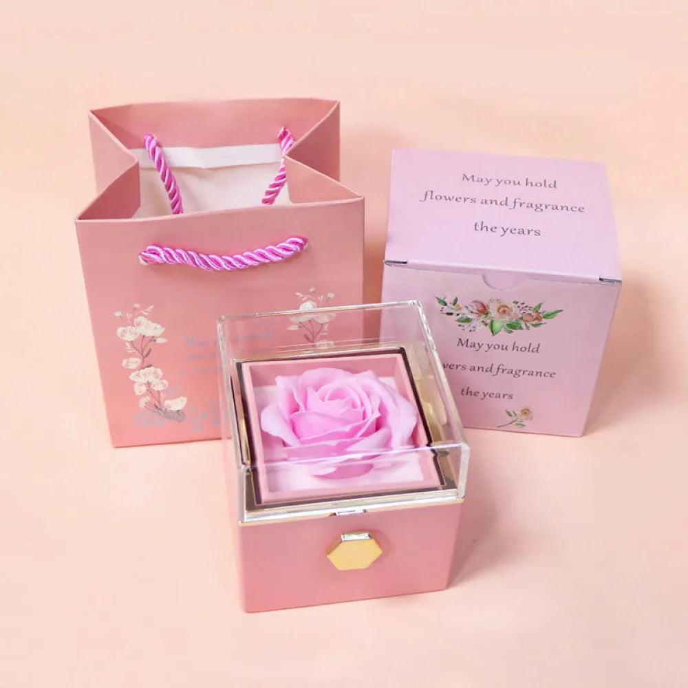 Vibe Geeks Eternal Rose Box Preserved Flower Surprise