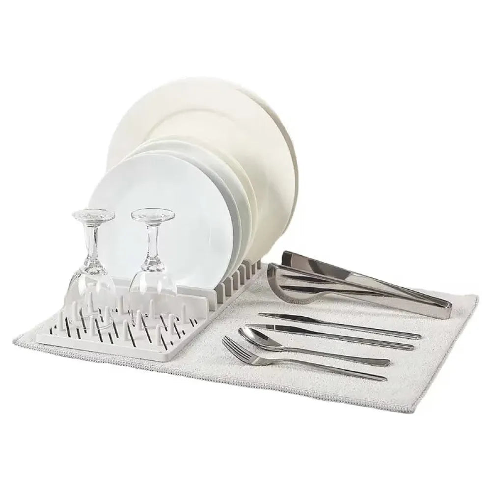 Vibe Geeks Multifunctional Foldable Dish Drying Rack