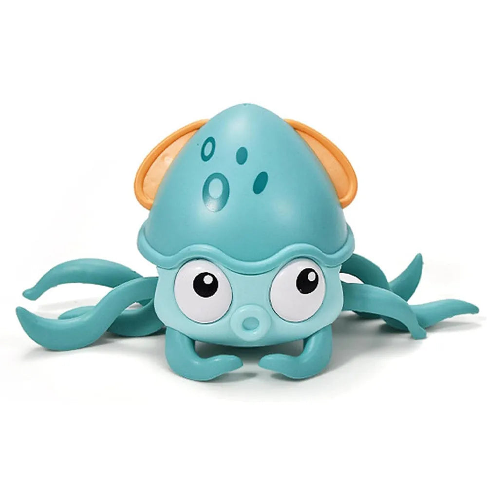 Vibe Geeks Interactive Crawling Octopus Toy with Obstacle