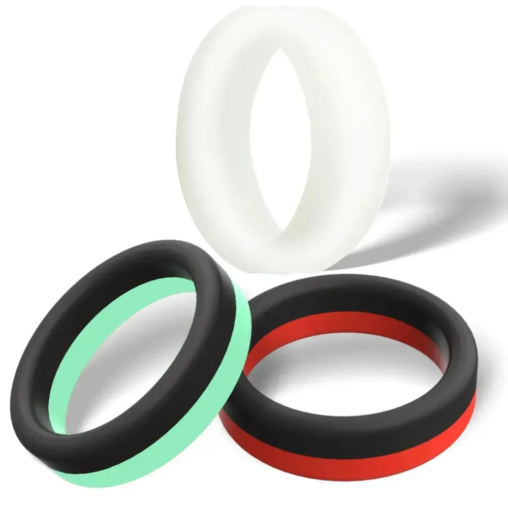 3 Piece Silicone Cock Rings For Men’S Sexual Enhancement