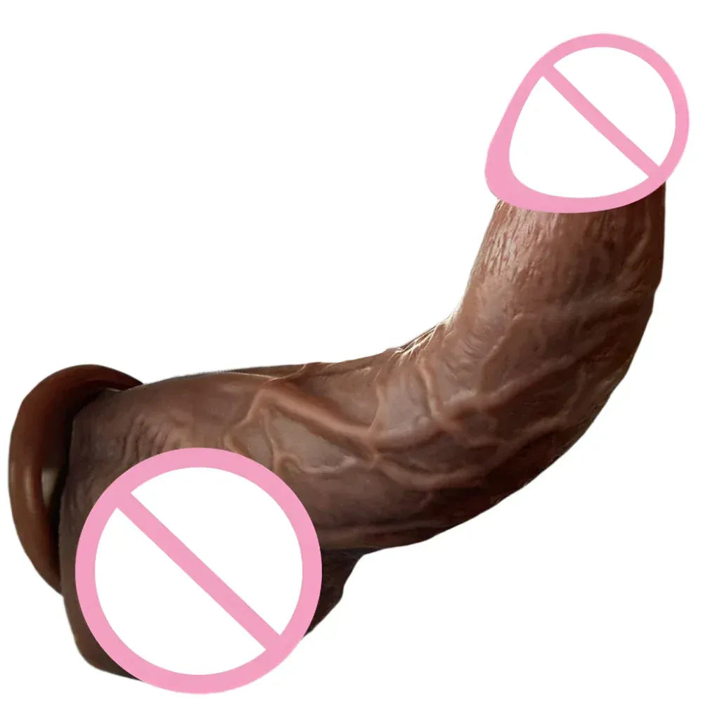 7.6 Inch Thick Realistic Dildo with Suction Cup for Women’s