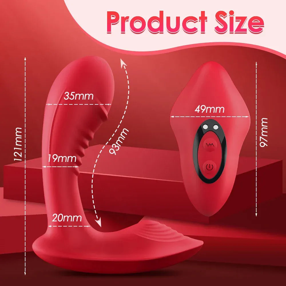 App Controlled G Spot Dildo Panties For Women