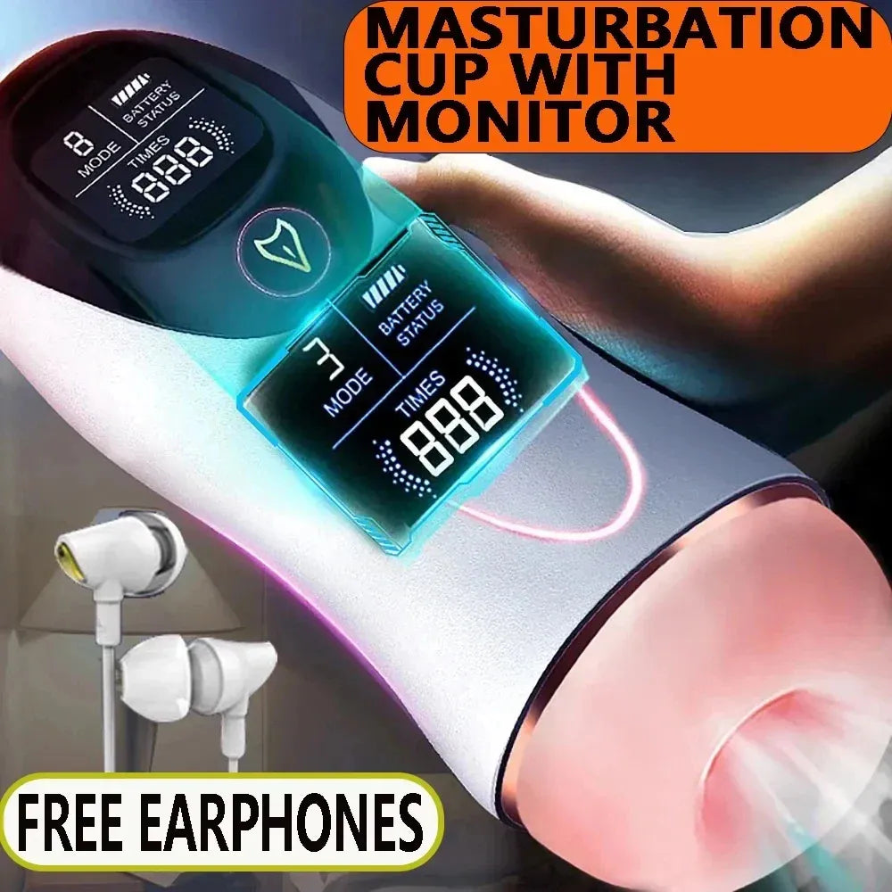Automatic Sucking Blowjob Masturbator Cup Realistic Male