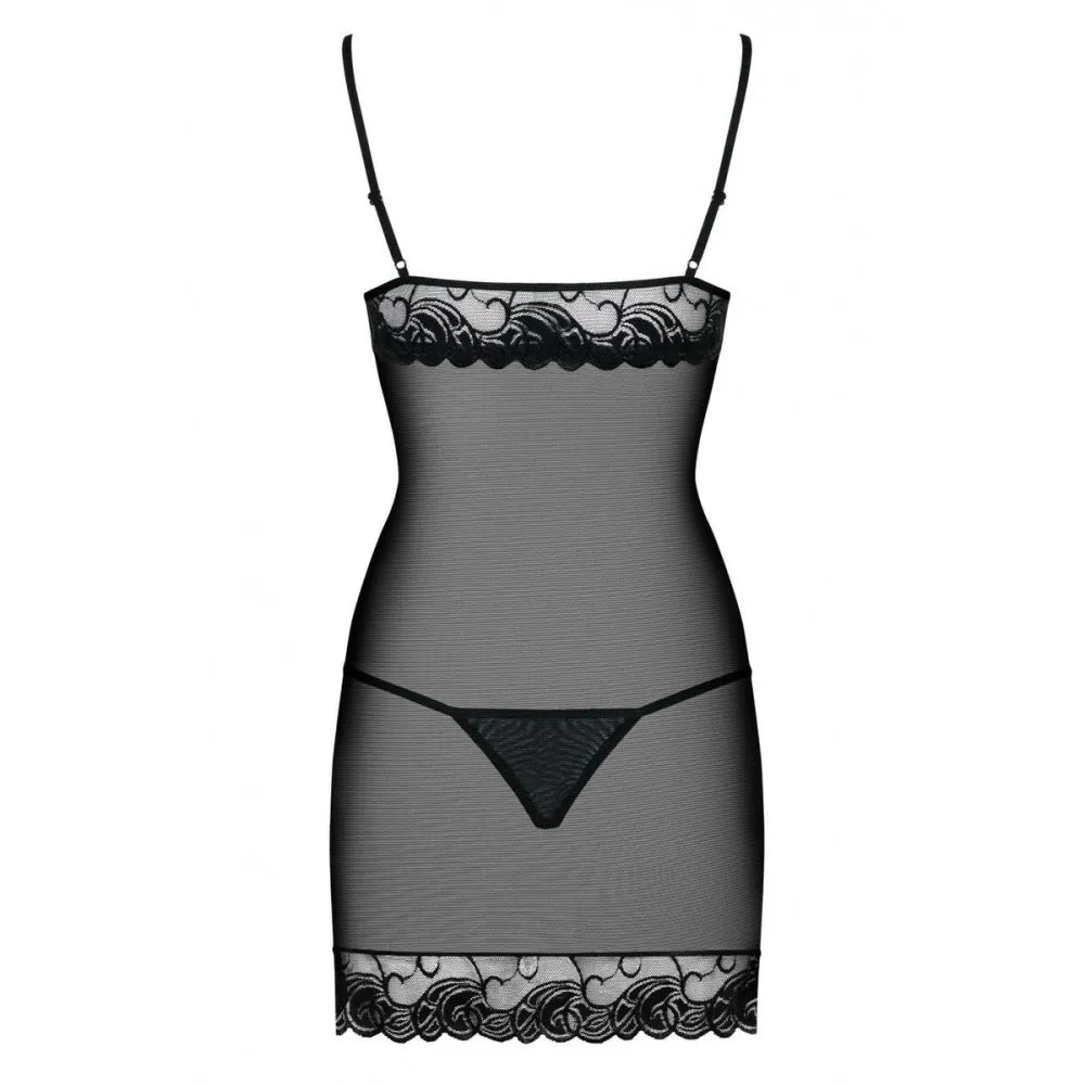 Babydoll By Obsessive Wonderia Black S/M
