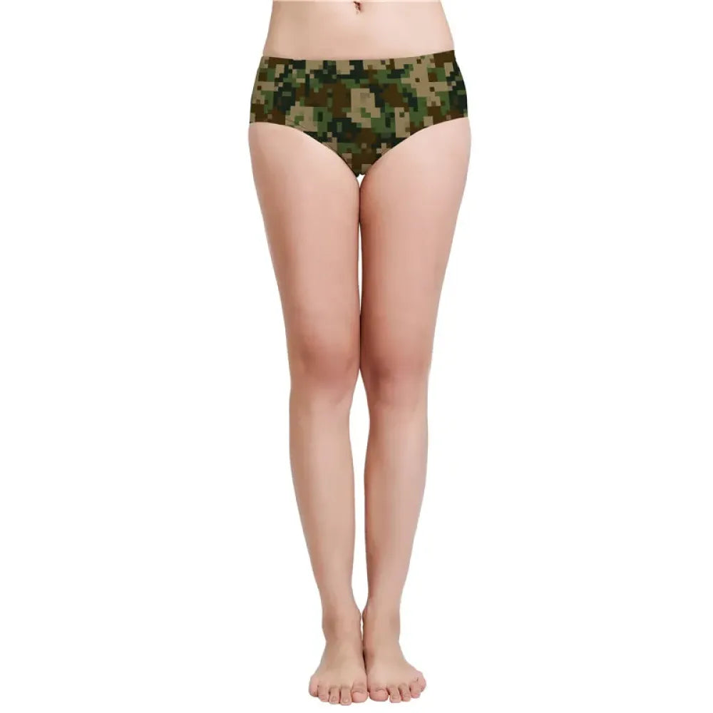 DeanFire Camouflage Print Super Soft Low Rise Women’s