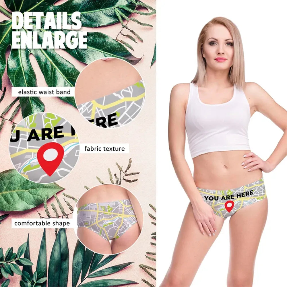 DeanFire Navigation Funny Print Super Soft Women Underwear