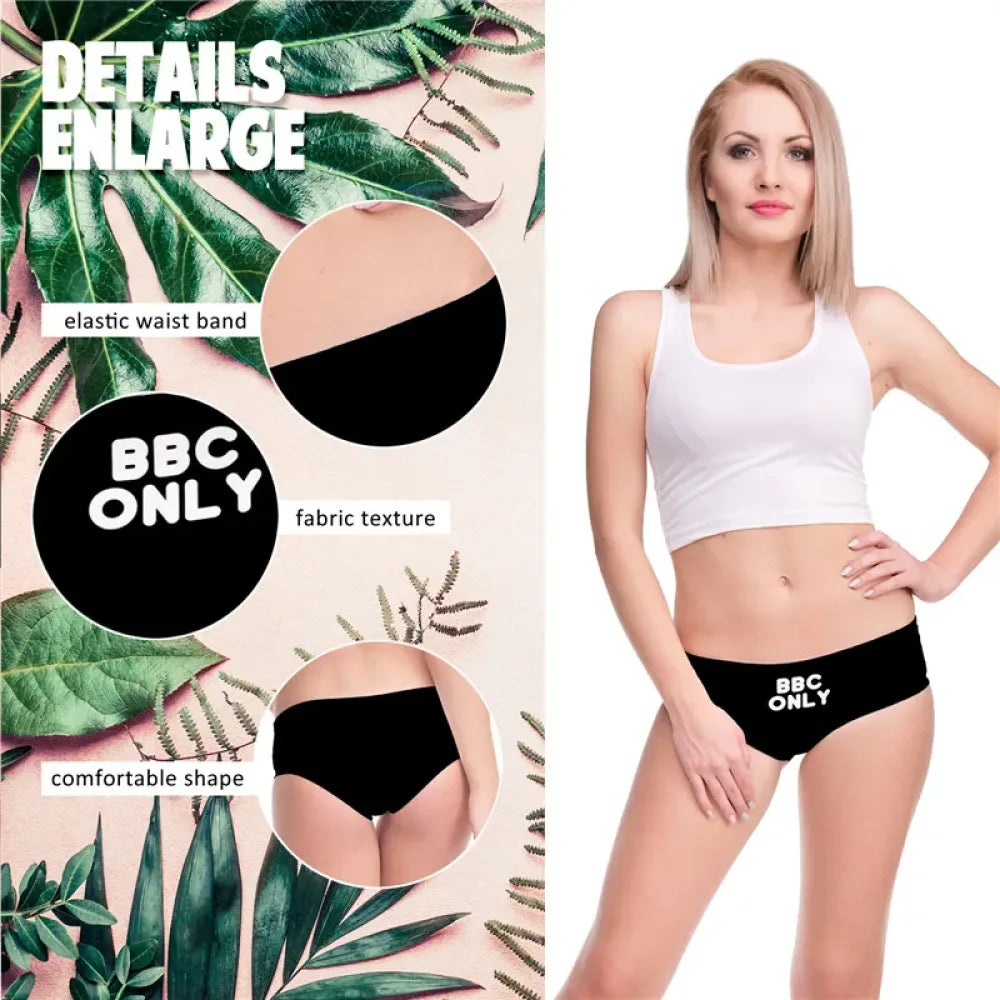 DeanFire Super Soft 3D Panties Underwear BBC ONLY Letters