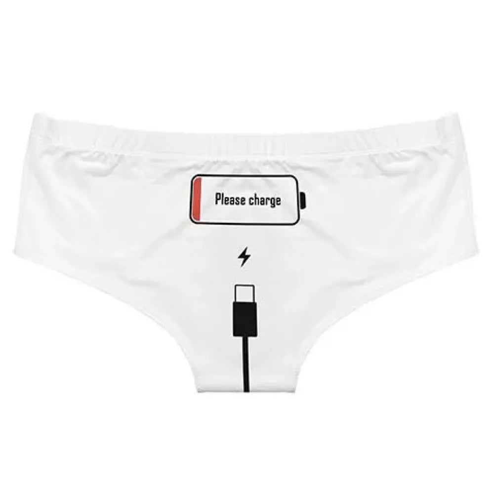 DeanFire Super Soft Low Rise Women’s Please Charge Print