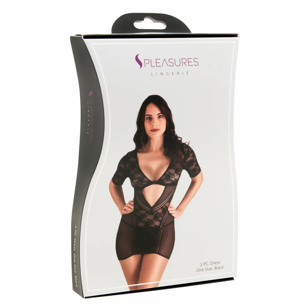 Dress By S Pleasures Black (One Size)