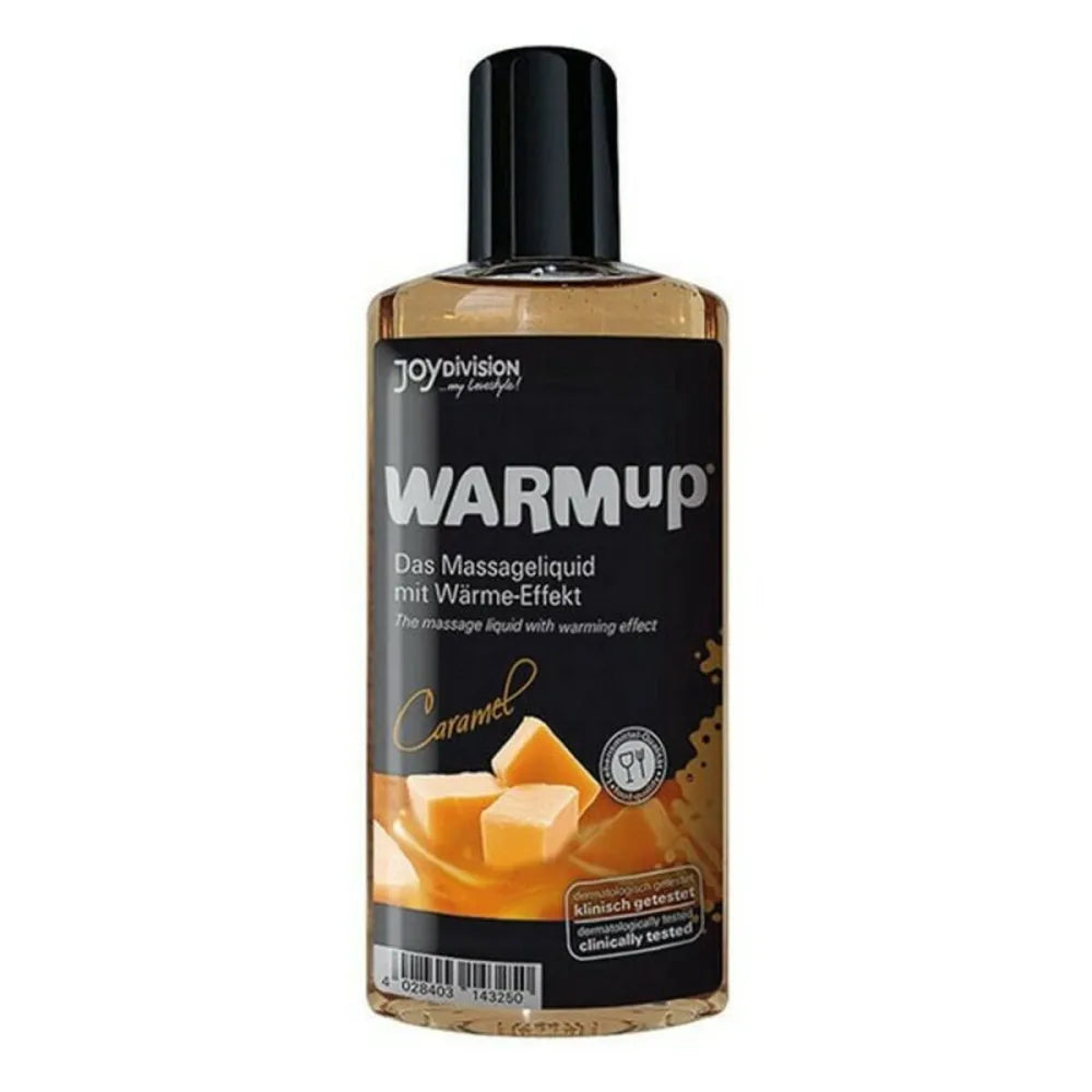 Erotic Massage Oil By Joydivision Warm Up Caramel 150 Ml