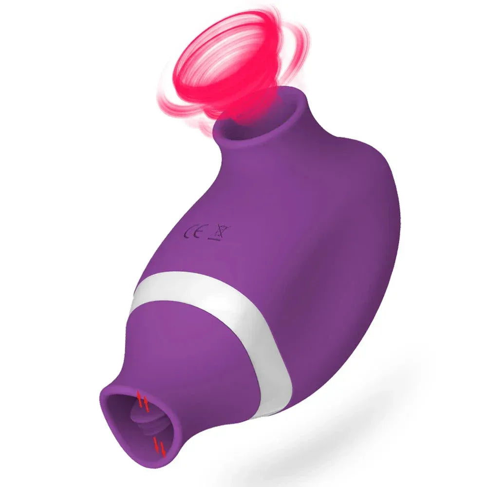 Intense Clit Sucker Oral Tongue Vibrator for Women