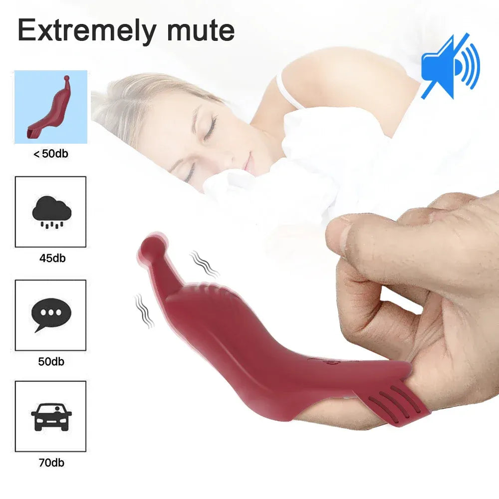 Intense Finger Vibrator for Women - Nipple & Clit