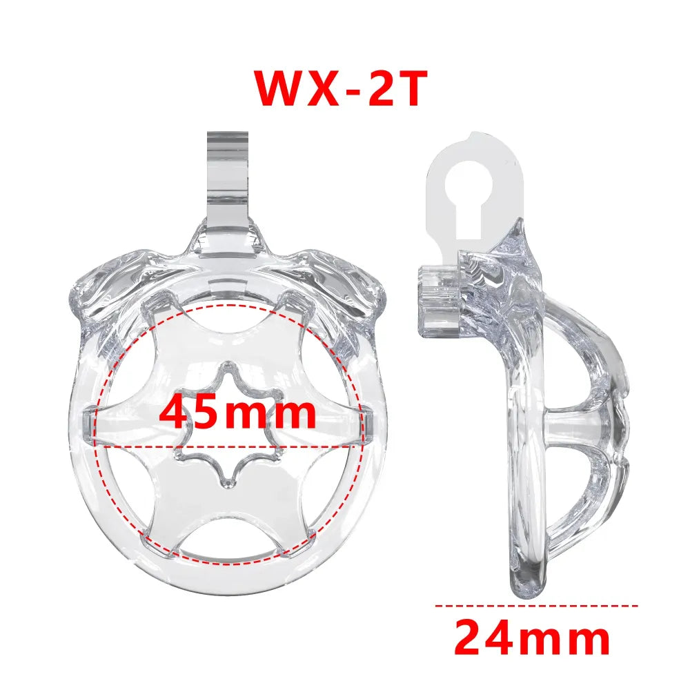 Lightweight Male Chastity Cage Cock Lock for Men Bondage