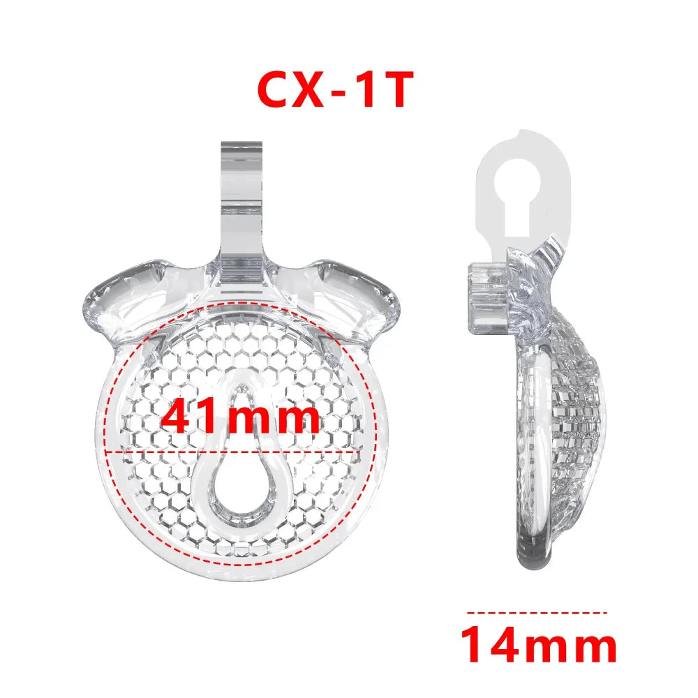 Lightweight Male Chastity Cage Cock Lock for Men Bondage