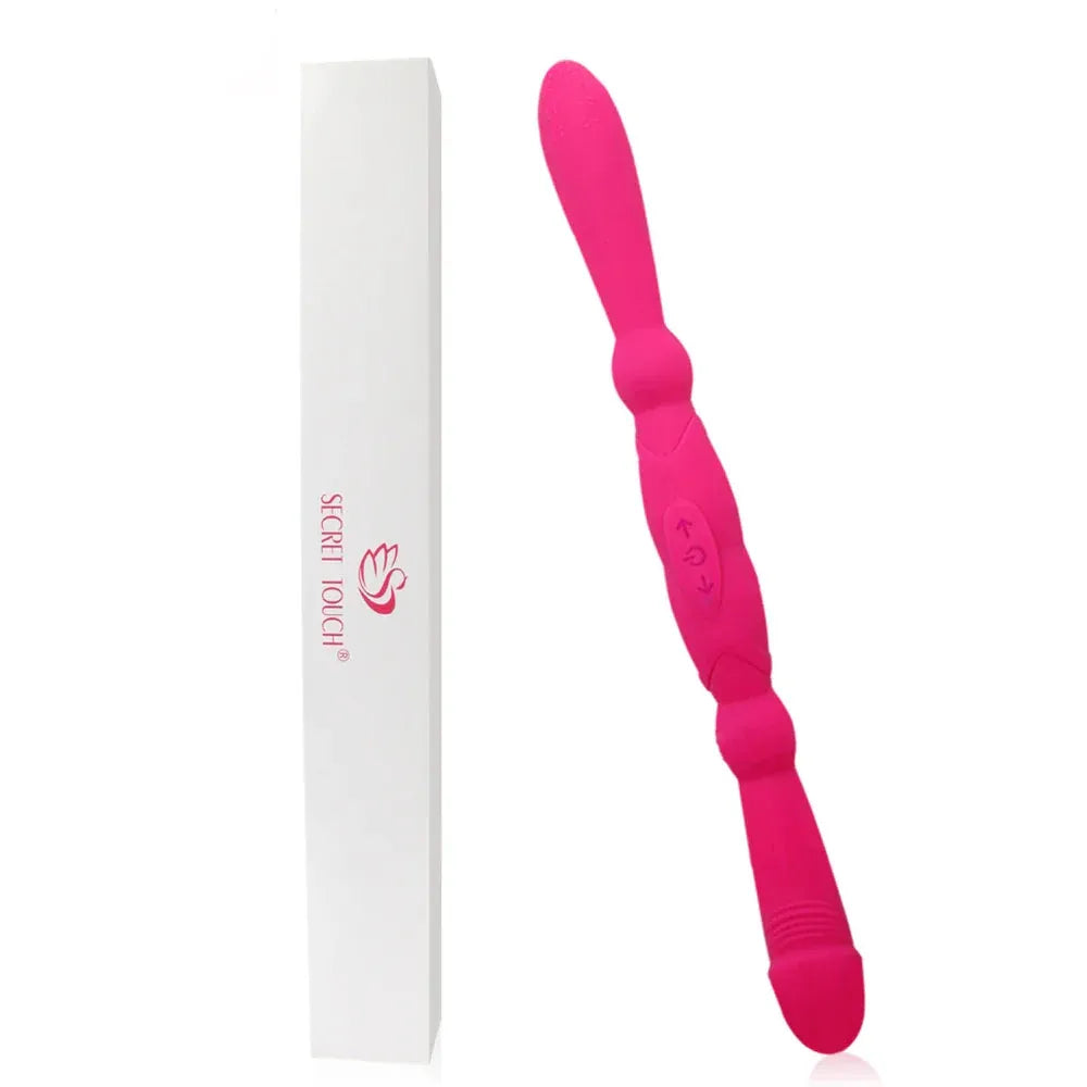 Long Dual Sided Vibrating Dildo For Women