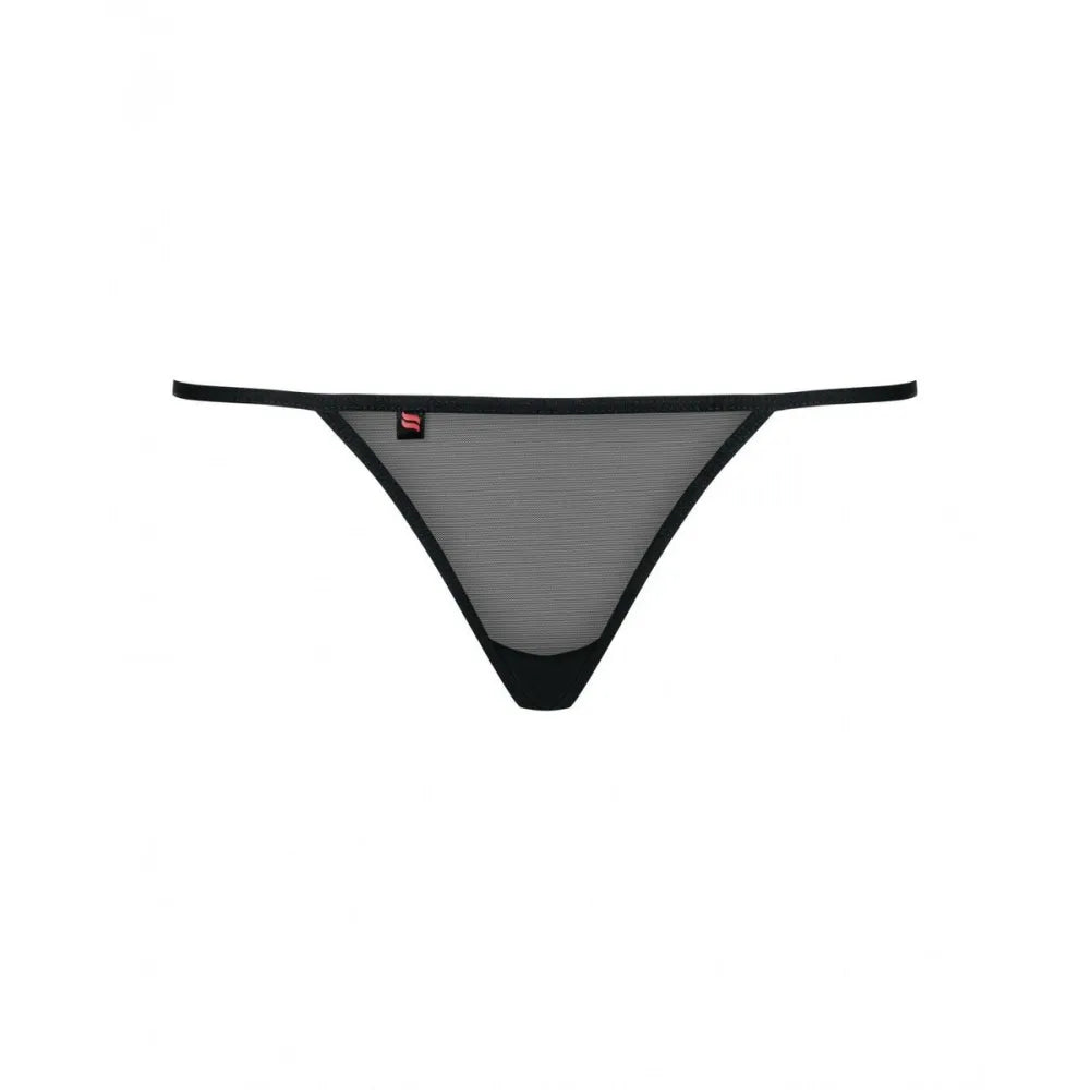 Luiza Thong With Lace By Obsessive Bg046-Sm L/Xl