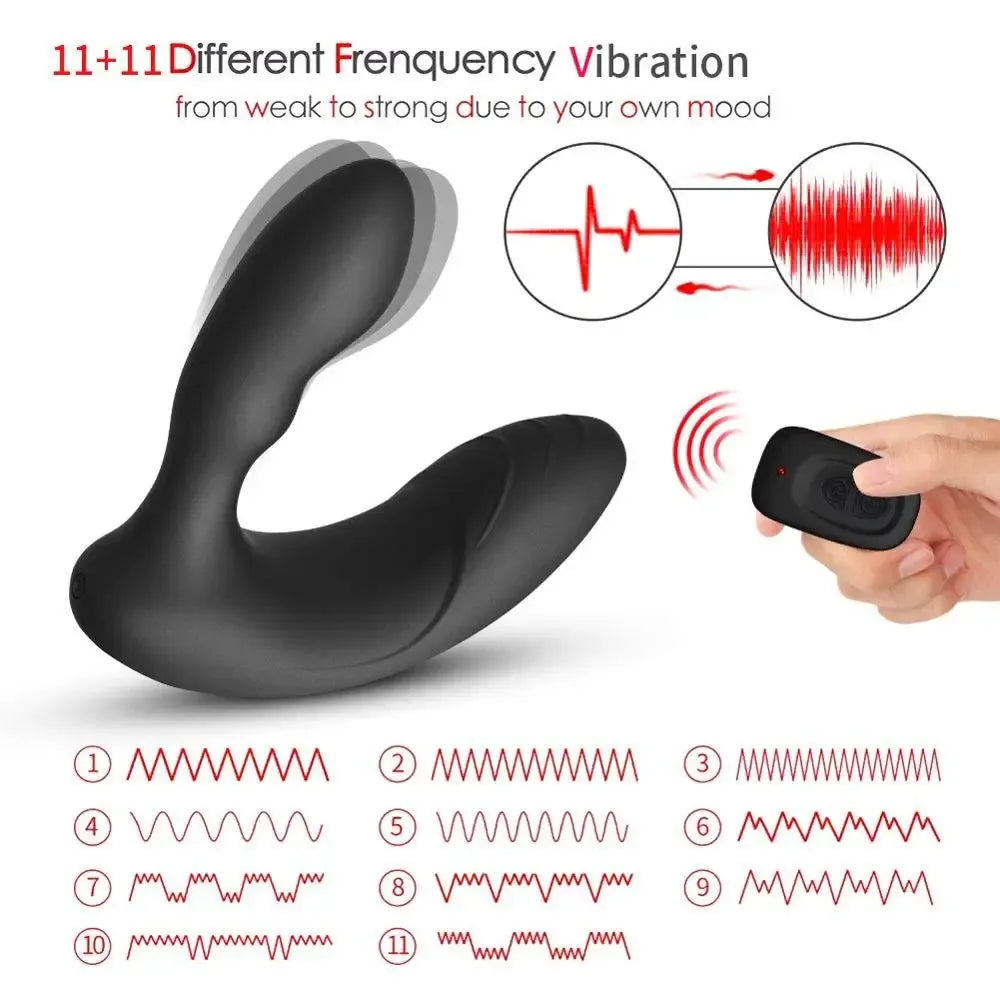Male Prostate Massager Vibrating Anal Plug