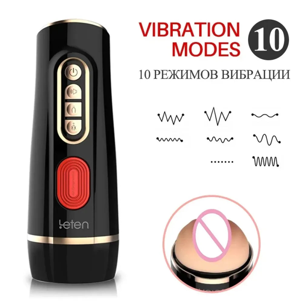 Male Vacuum Suction Masturbation Cup Realistic Vagina