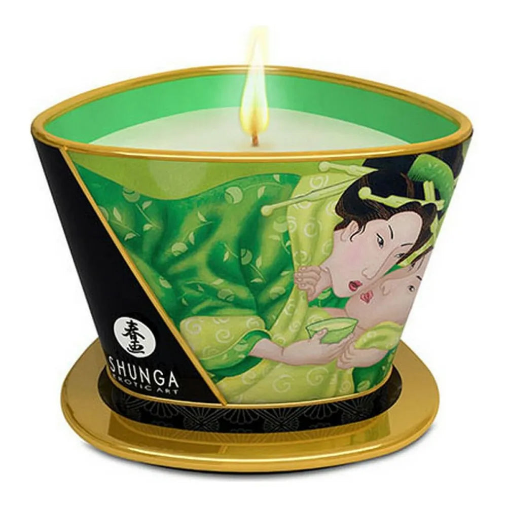 Massage Candle By Shunga 8401700 Green Tea 170 Ml