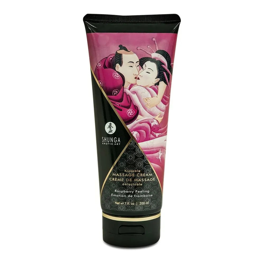 Massage Cream By Shunga 200 Ml Raspberry