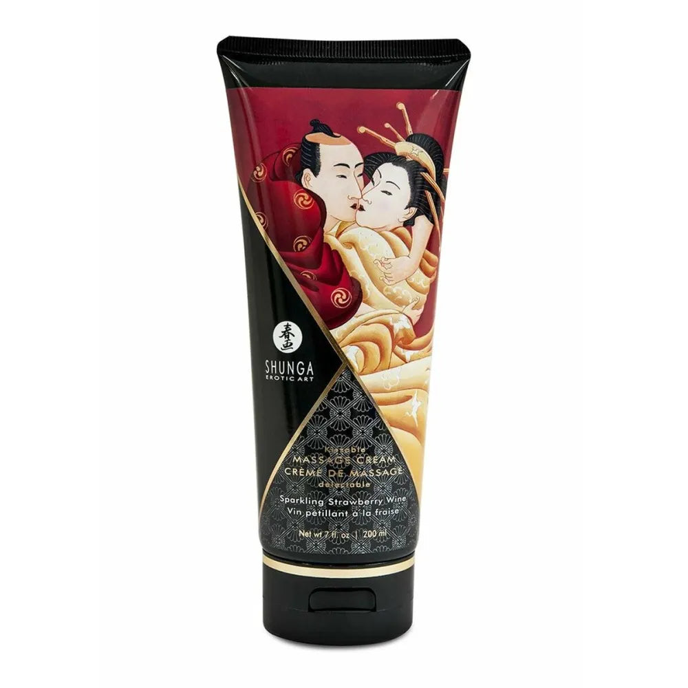 Massage Cream By Shunga 200 Ml Strawberry