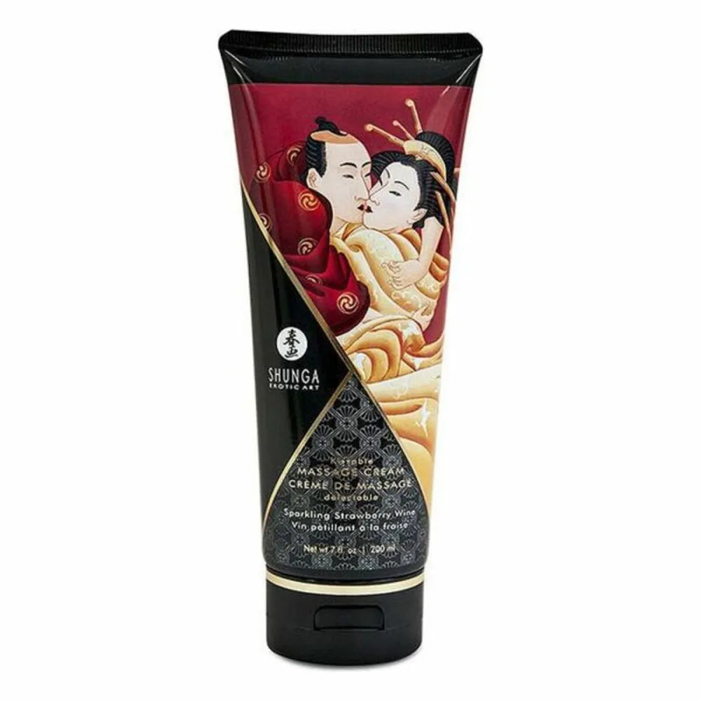 Massage Cream By Shunga 200 Ml Strawberry