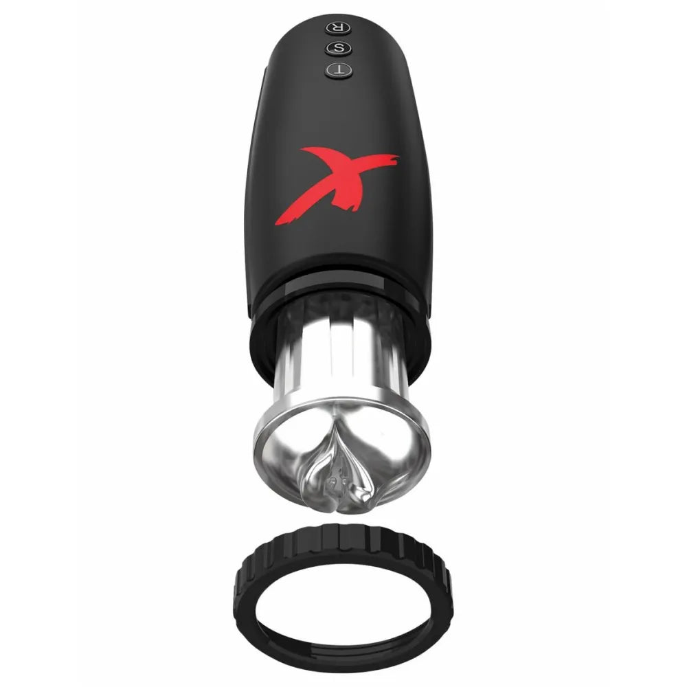 Masturbator Pipedream Transparent Black