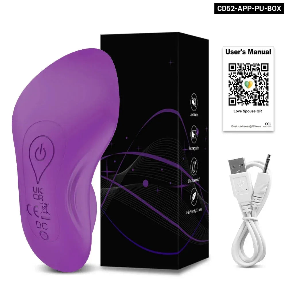 Mini Clit Vibrator for Women Wearable Panties Stimulator
