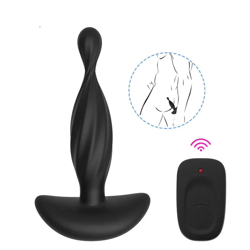Mini Wireless Anal Plug Vibrator For Men