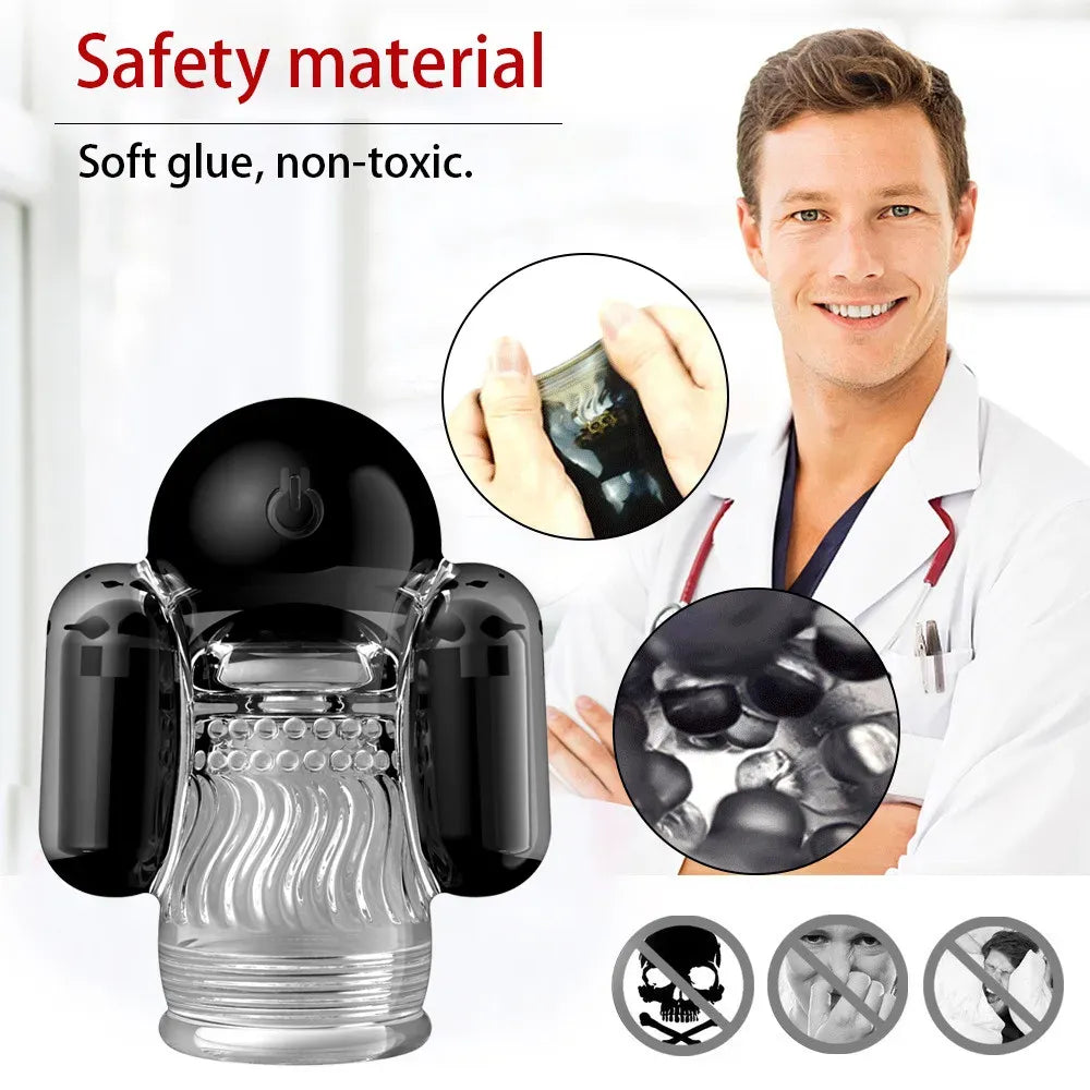 Remote Control Male Vibrator for Delayed Ejaculation Penis