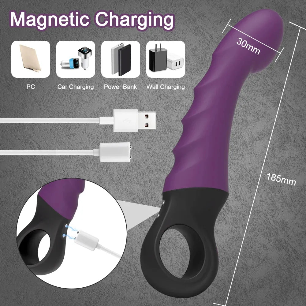 Silicone Dual Vibration G-Spot Rabbit Vibrator