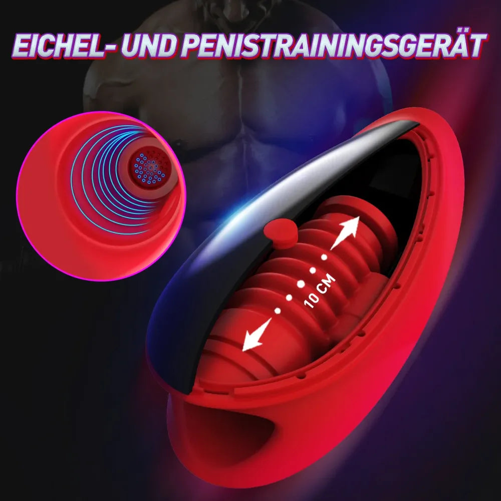 Telescopic Oral Sucking Masturbator For Men