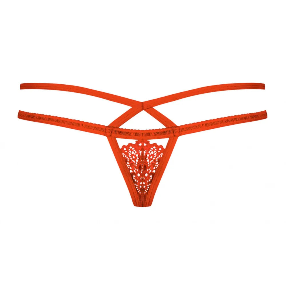 Thong By Obsessive 5901688216378 Red S/M