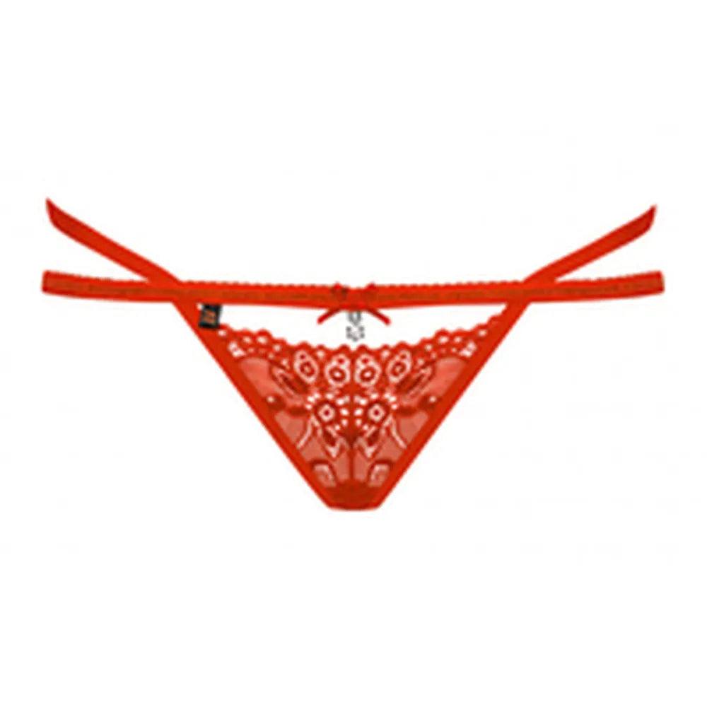 Thong By Obsessive 5901688216378 Red S/M